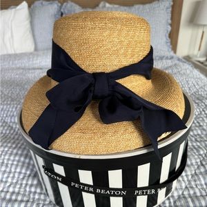 Peter Beaton small brim Wauwinet straw hat